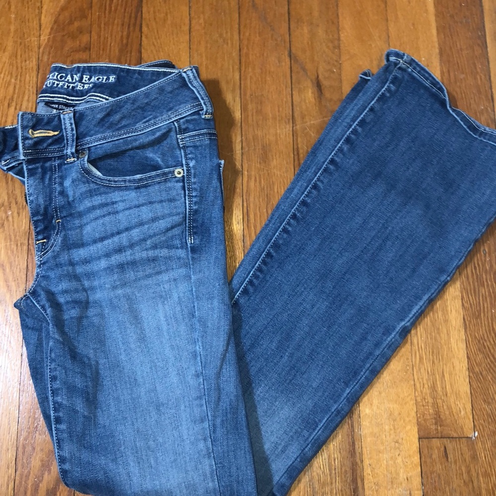 American Eagle Kick Boot Jeans size 4